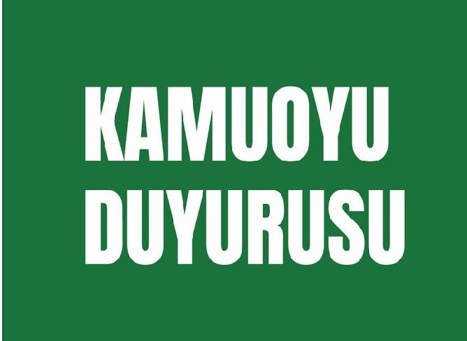 İstanbul Üniversitesi Devlet Konservatuvarı Kamuoyu Duyurusu