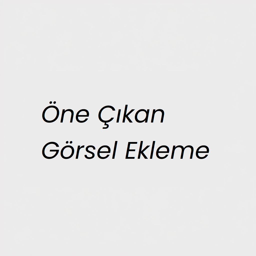 test ekleme