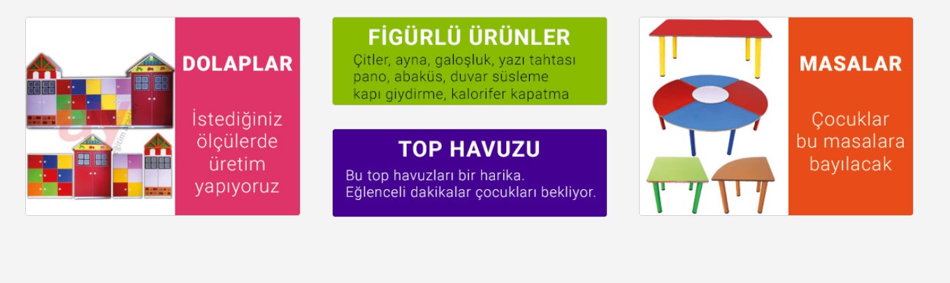 Kreş Malzemeleri